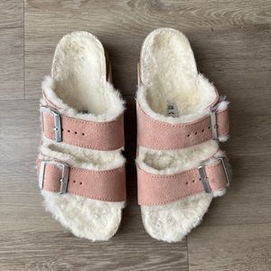 Pink Birkenstocks size38